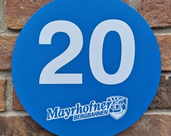 Ski and Snowboard piste marker, Ski Austria, Mayrhofen, Custom man cave sign