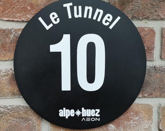 Handmade Ski Trail Sign: Custom Alpine Decor