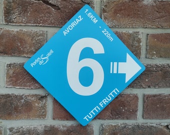 MTB Sign: Personalized Mountain Bike Decor, Custom, Handmade