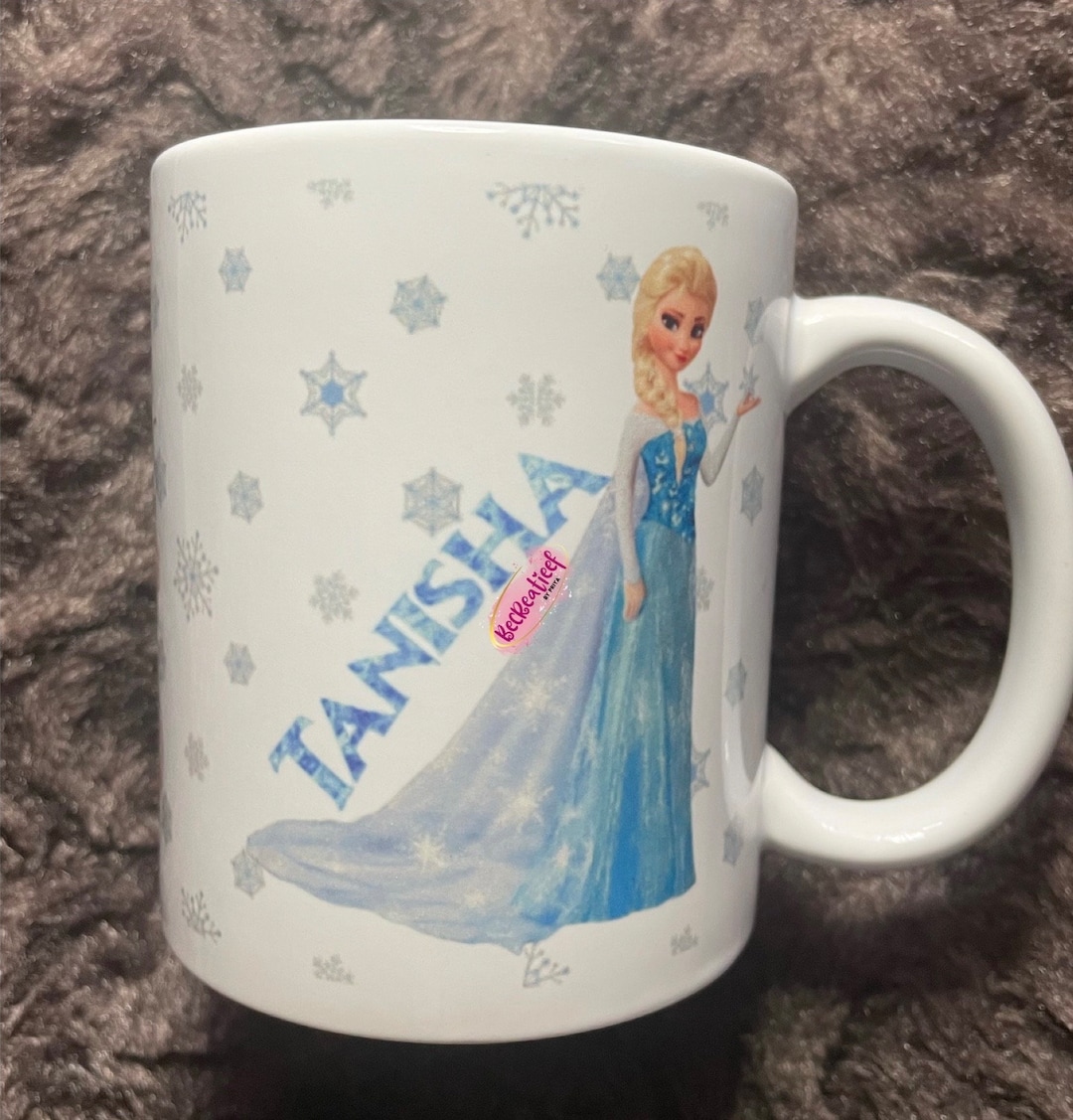 Frozen Elsa Mug Custom Frozen Theme Gift Custom Frozen Etsy Australia