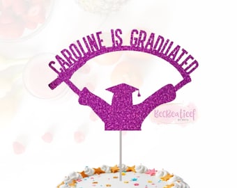 Custom congrats Cake Topper, Personalized Cake Topper Congrats Cake Topper Graduation Party Decor, graduation cake topper ,grad 2024