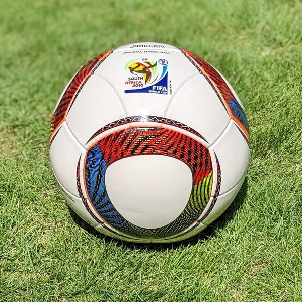 2010 WC Football Traditional African FIFA World Cup Official Match Soccer Ball Size 5 | Soccer Gift | Gift for kids | Easter Gift