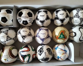 Juego oficial de mini balones de fútbol para partidos de fútbol Copa Mundial de la FIFA Balón de fútbol oficial para partidos Tamaño 1 / Fútbol / Regalo para niños / Balón de entrenamiento / Juego de balones