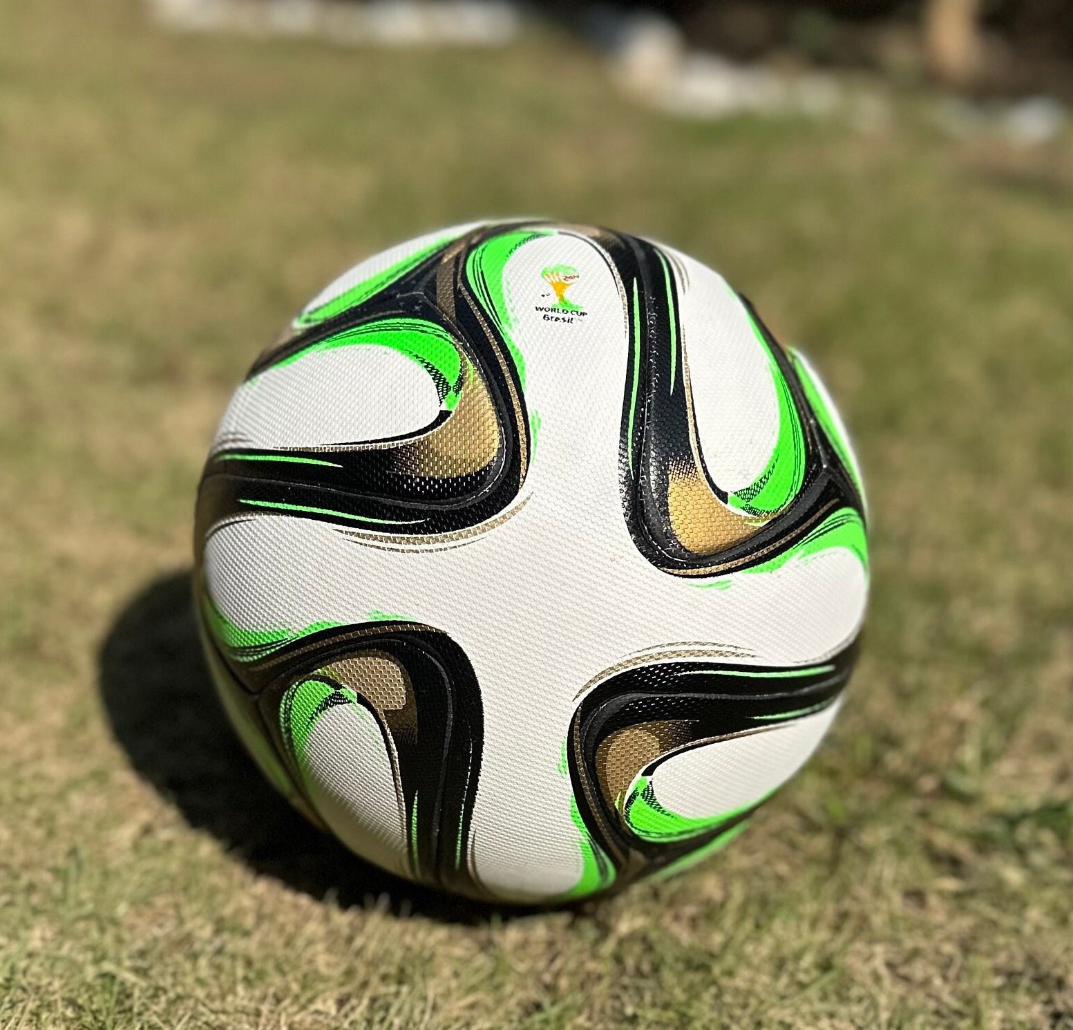 Brazuca Football, Official FIFA World Cup Brazil 2014 Football,  Handstitched Soccer Ball, Match Ball Size 5, Gift For Him, Birthday Gift