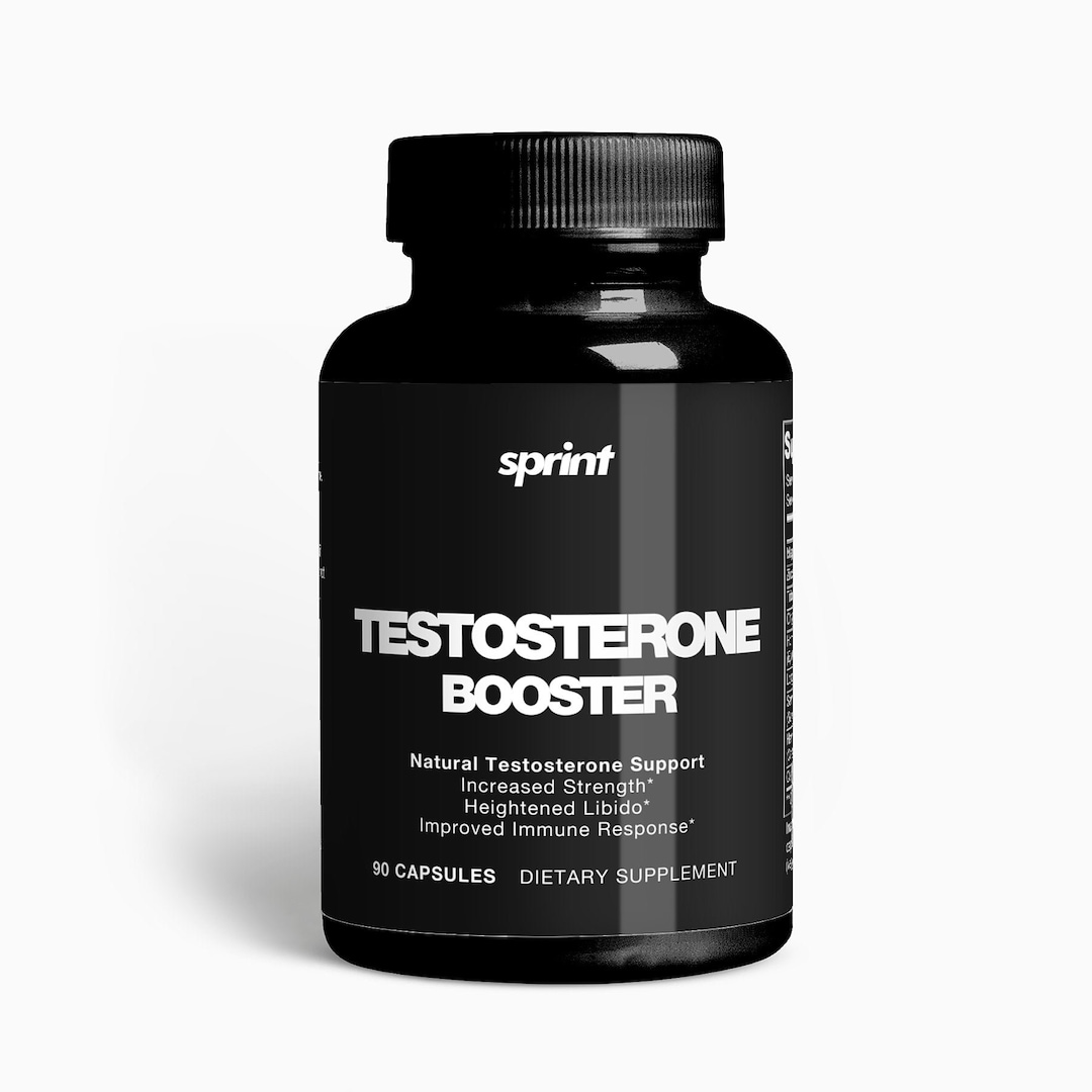 Testosterone Booster 90 Capsules Etsy UK