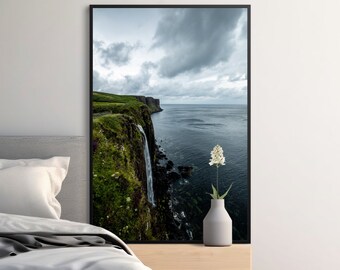 Digital landscape wall-art