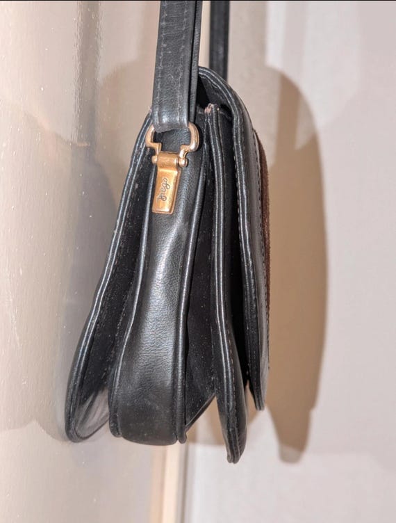 Y2K Patchwork Authentic Leather Shoulder Bag Vint… - image 10