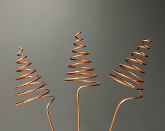 3 PACK Electroculture Copper Garden Antennas, Ighina Spiral