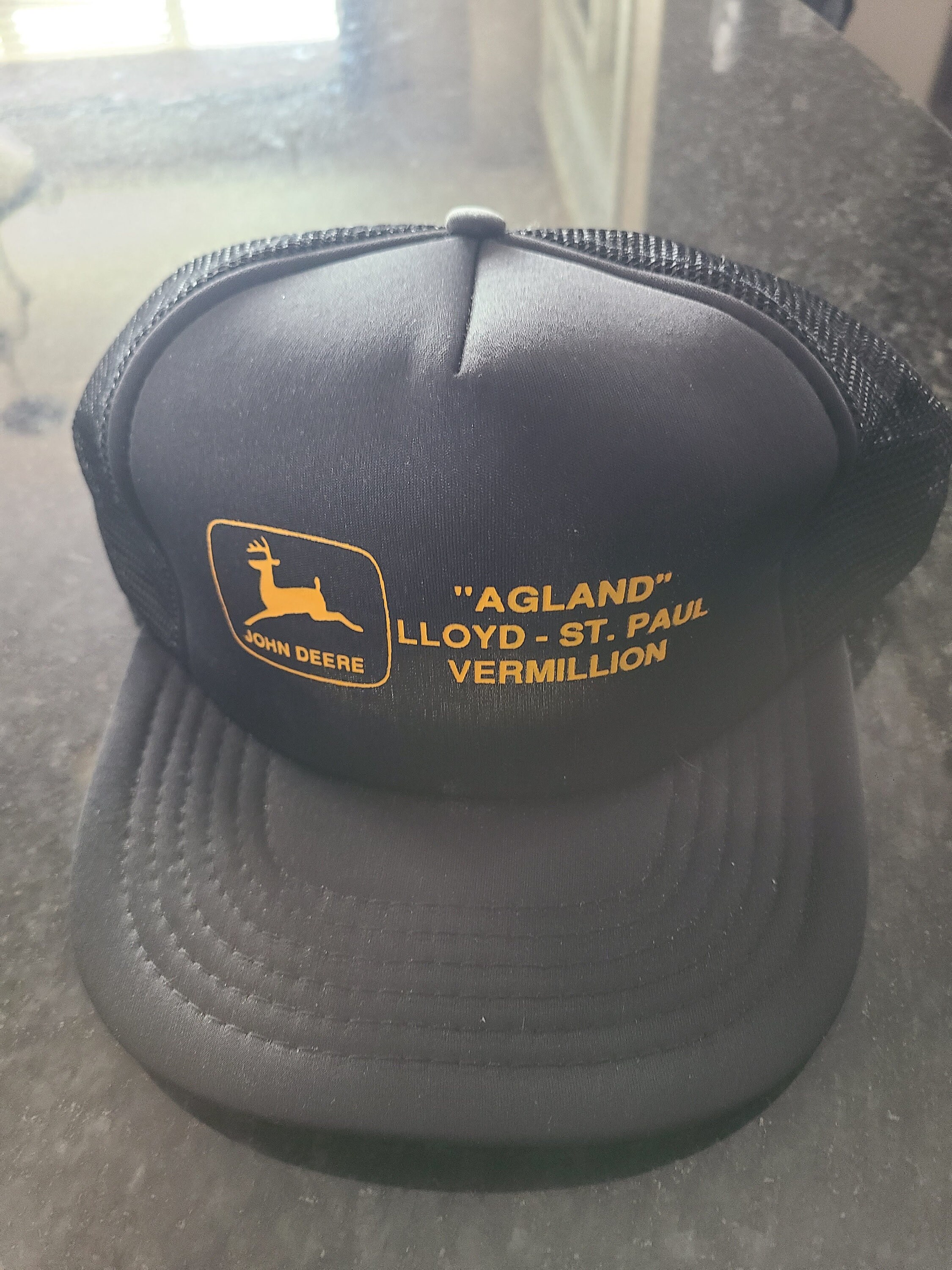 Casquette trucker Farmer Agland John Deere vintage