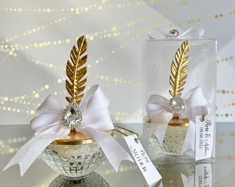 Personalized Wedding Candle Favors, Bridal Shower Souvenir
