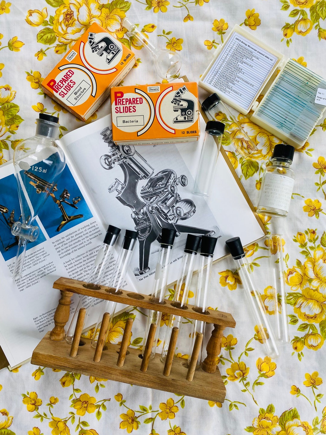 Entire Collection: Vintage Chemisty Lab Equipment, Science Lab Kit ...