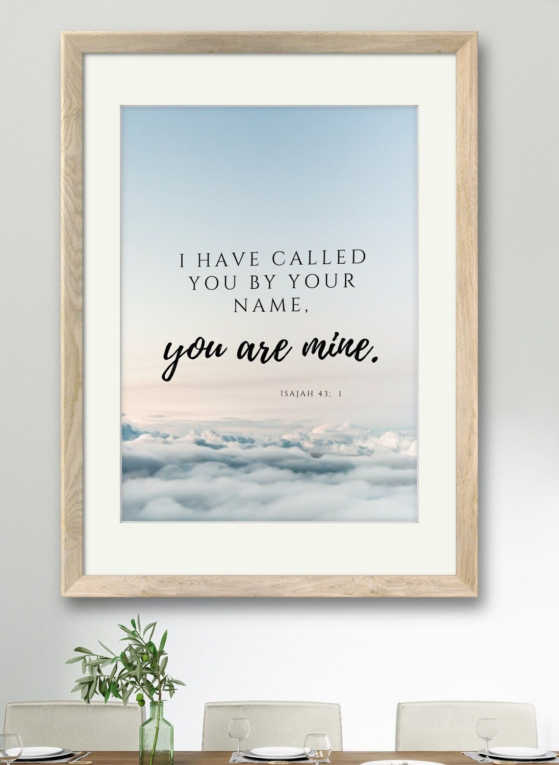 Custom Bible Verse Printable Wall Art, DIGITAL Printable Bible Verses ...