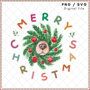 Christmas Dog PNG, Christmas Retriever PNG, Dog Owner Christmas Gift, Dog lover SVG, new year gift, dog lover sweater, Xmas