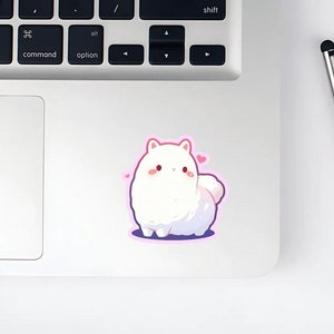 Vinyl Matte Kawaii Alpaca Sticker, journaling stickers für deinen planner, Cute Sticker, Aufkleber, Stickers planner, tier stickers,stickers