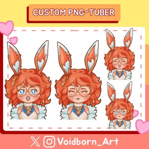 Custom PNG-Tuber model | Twitch | Discord | YouTube | Streaming