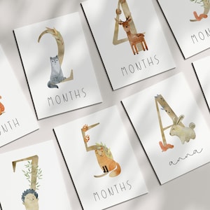 Cartes imprimables d'étape importante de bébé, moments importants, cartes d'étape importante de bébé minimalistes, cartes d'étape mensuelles, souvenir de nouveau-né, étape importante de bébé