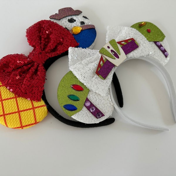 Toy Story Disney Ears, Buzz and Woody Ears