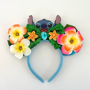 Lilo and Stitch Ears, Minnie Mouse Ears, Disney Ears, Lilo and Stitch headband