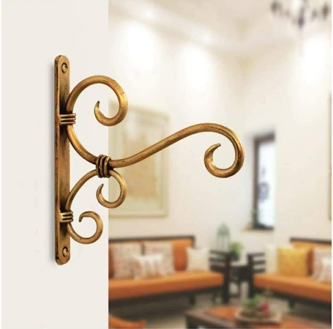 Antique Wall Brackets Hanging Planter Hooks for Bird Feeders Wind
