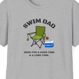 Swim Dad Shirt, Swim Dad, Father&#39;s Day Gift, Swimming Shirt for Men, Swimming Shirt, Gift for Dad, Swim Team, Swim Meet, Swim Team Gifts