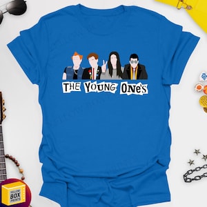 Vyvyan, Rick, Neil, Mike - The Young Ones Classic Comedy 100% Cotton Unisex Printed Tshirt, Various Colours and Sizes with Free UK Delivery