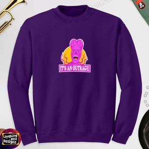 Tony Harrison / It&#39;s An Outrage - The Mighty Boosh, Heavy Blend Unisex Printed Sweatshirt, Various Colours & Sizes + Free UK Delivery