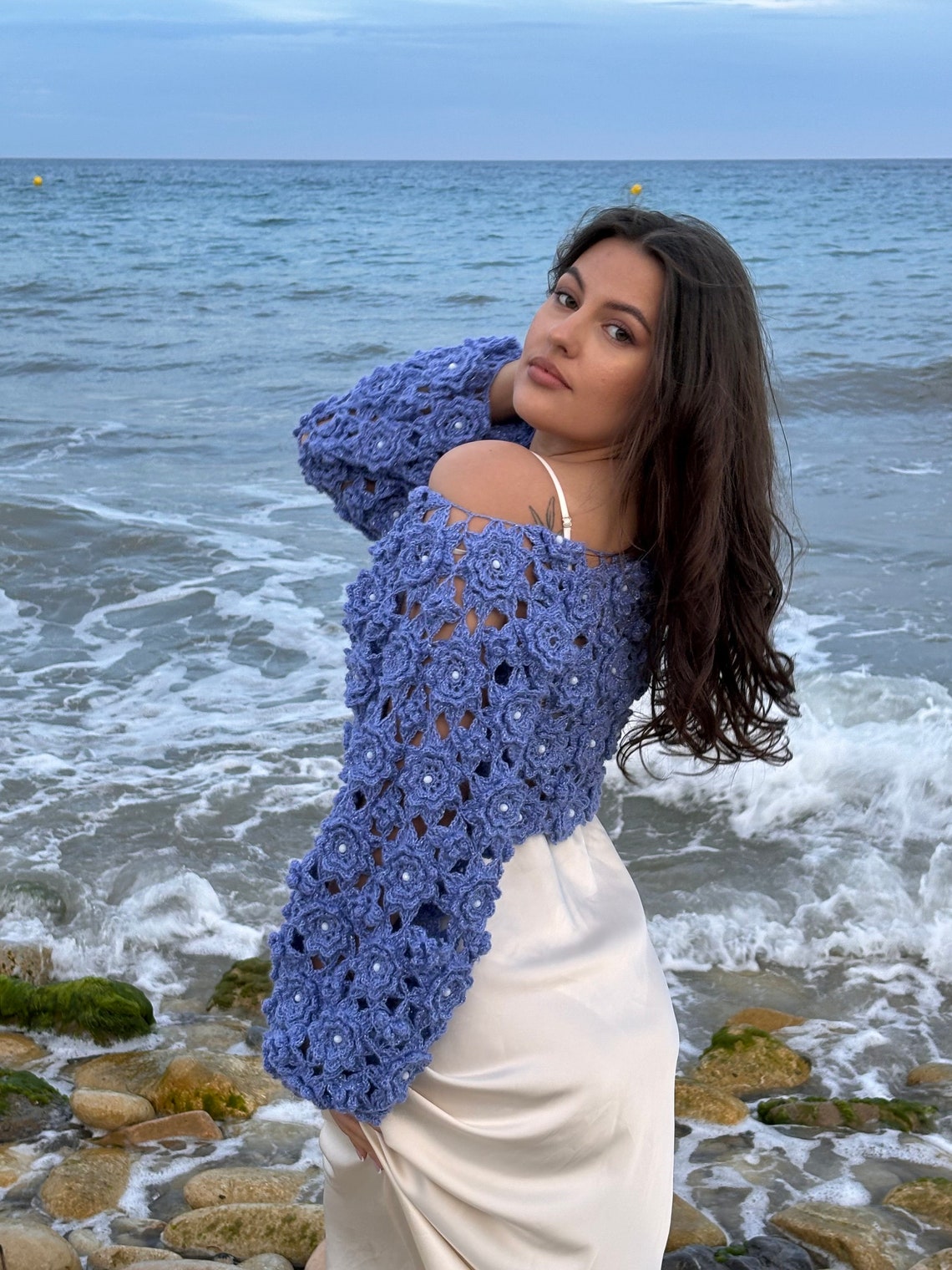 Mayoral Gradient Striped Sweater in Camellia