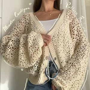 Meadow Cardigan - Crochet Pattern