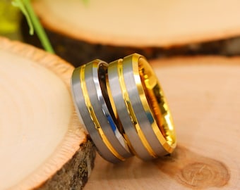 Vintage Two Tone 14k Gold Ring With Leaf Detailing - Etsy