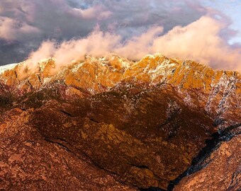 Crisp Snowy Sandias - Albuquerque, New Mexico Mountains
