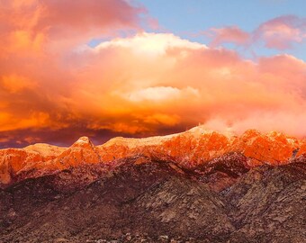 Sandia Sunset - Albuquerque, New Mexico Mountains