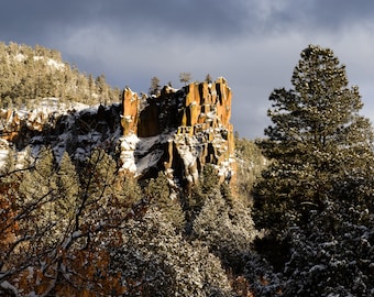 Battleship Rock, Jemez Mountains, New Mexico