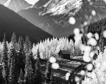 The Cabin, San Juan Mountains, Silverton Colorado - Print