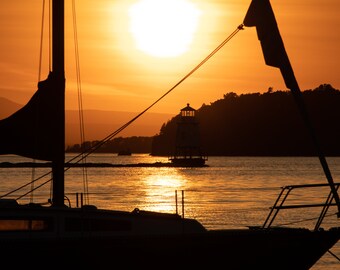 Lake Champlain Sunset, Burlington, Vermont - Print