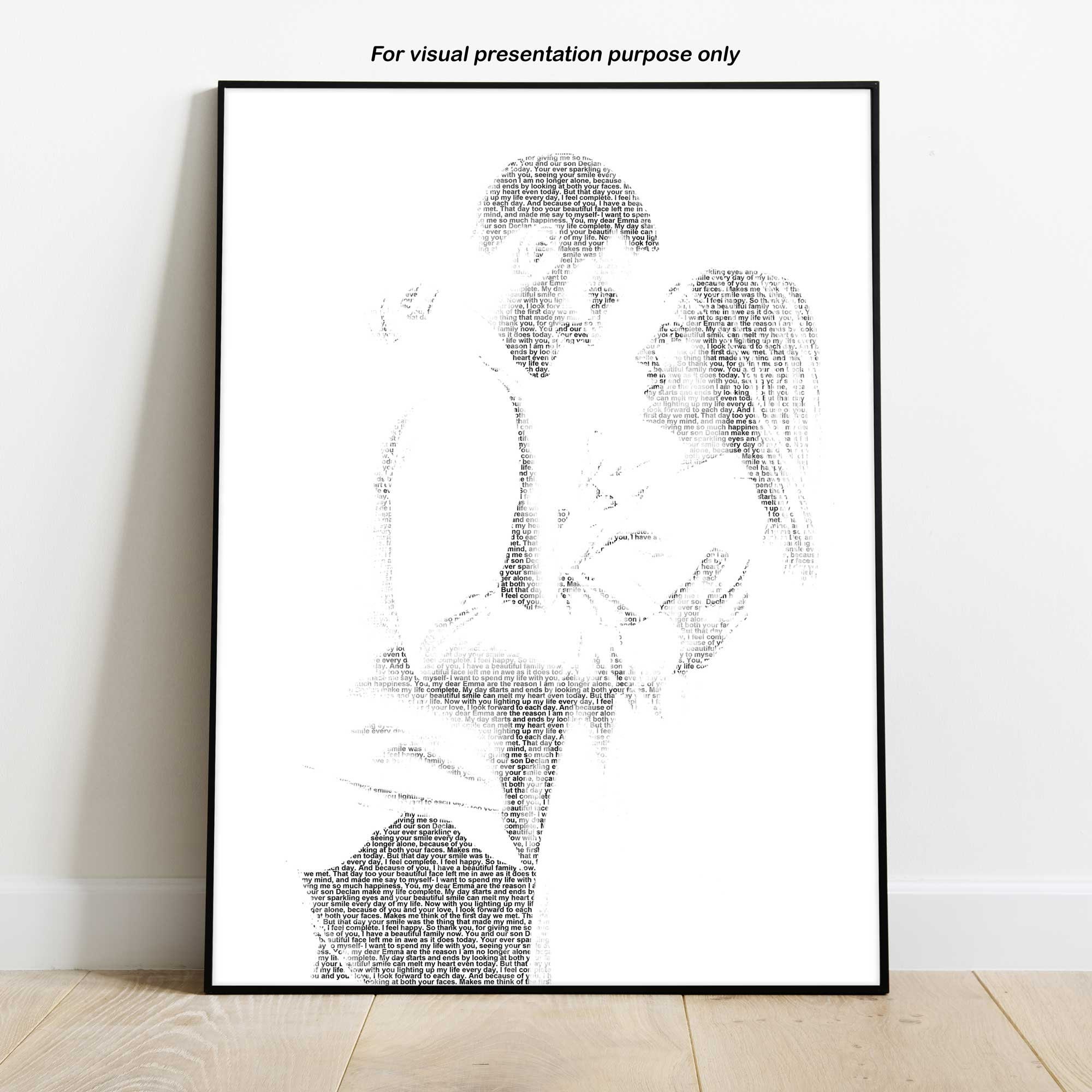 Custom word art custom word art from photo printable word etsy australia