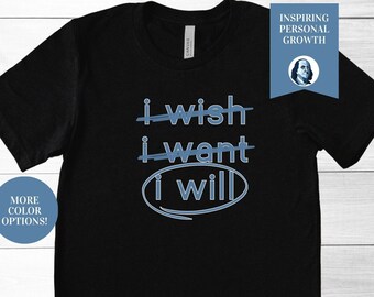 Positive Mentality Shirt, Inspirational Tee-Shirt, Fitness Person Gift, Mindset Mentality, Motivated Mindset, Motivation Tee-Shirt, Mind Set