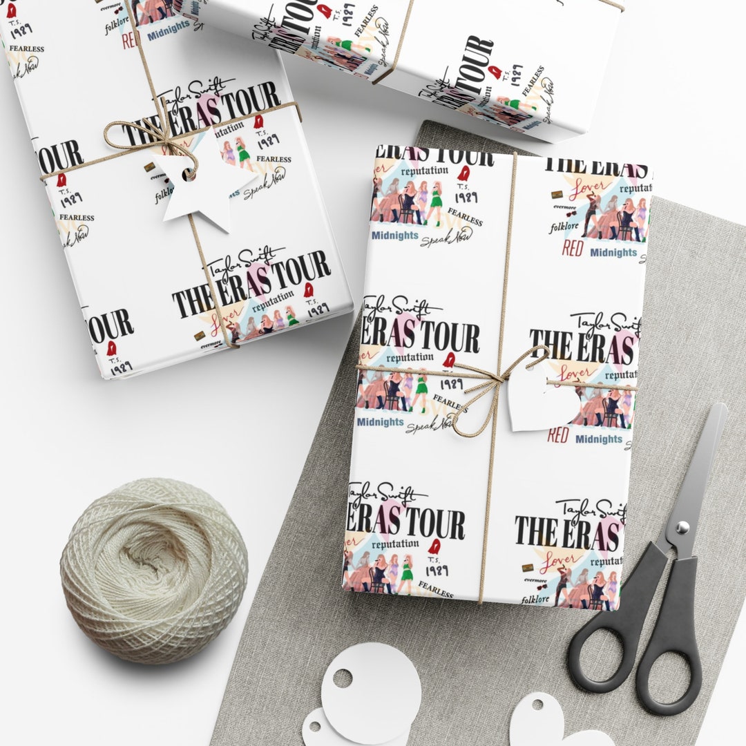 Taylor Swift the Eras Tour Swiftie Gift Wrapping Papers - Etsy