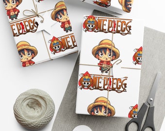 One Piece Anime Gift Wrapping Papers