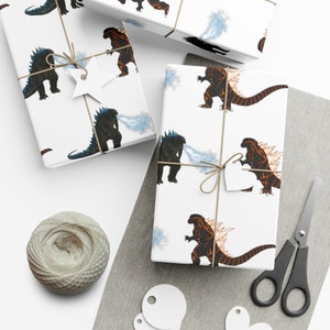 Godzilla vs Godzilla Gift Wrapping Papers