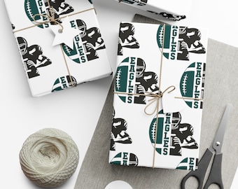 Philadelphia Eagles Football Gift Wrapping Papers