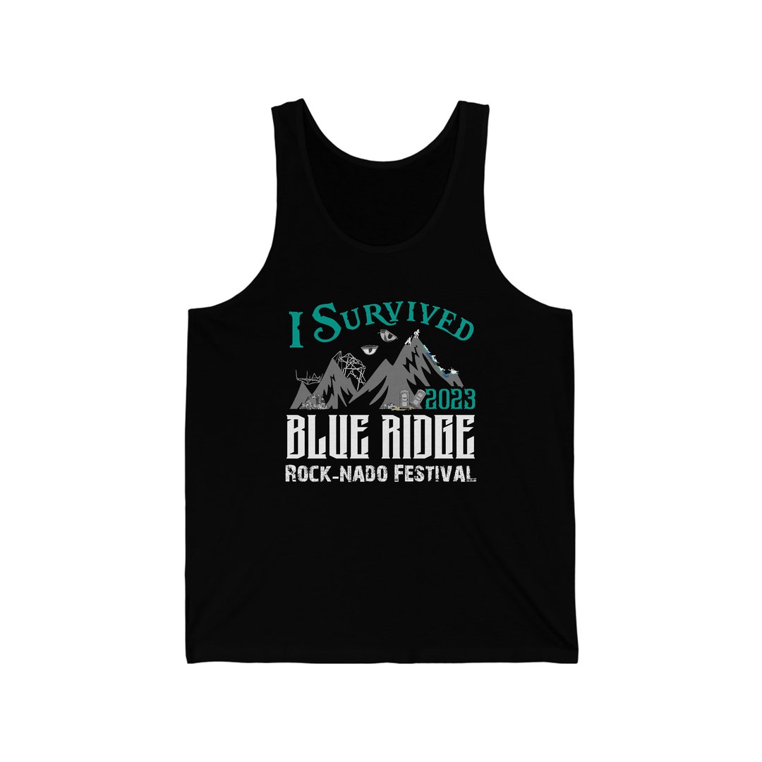 I Survived Blue Ridge Rock Festival 2023 Unisex Tank Etsy
