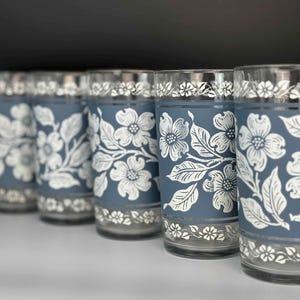 6 Vintage Hazel Atlas Trinkgläser Retro Barware Vintage Glas Mitte Jahrhundert Barware Hazel Atlas Becher Sammlerglas Retro Geschenk