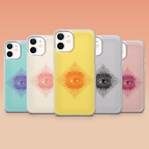 Third Eye Phone Case Balance Cover for iPhone 15, 14, 13, 12, 11, Samsung S23Ultra, S22, S21FE, A54, A34, A14, Pixel 8, 7A, 7Pro, 6Pro