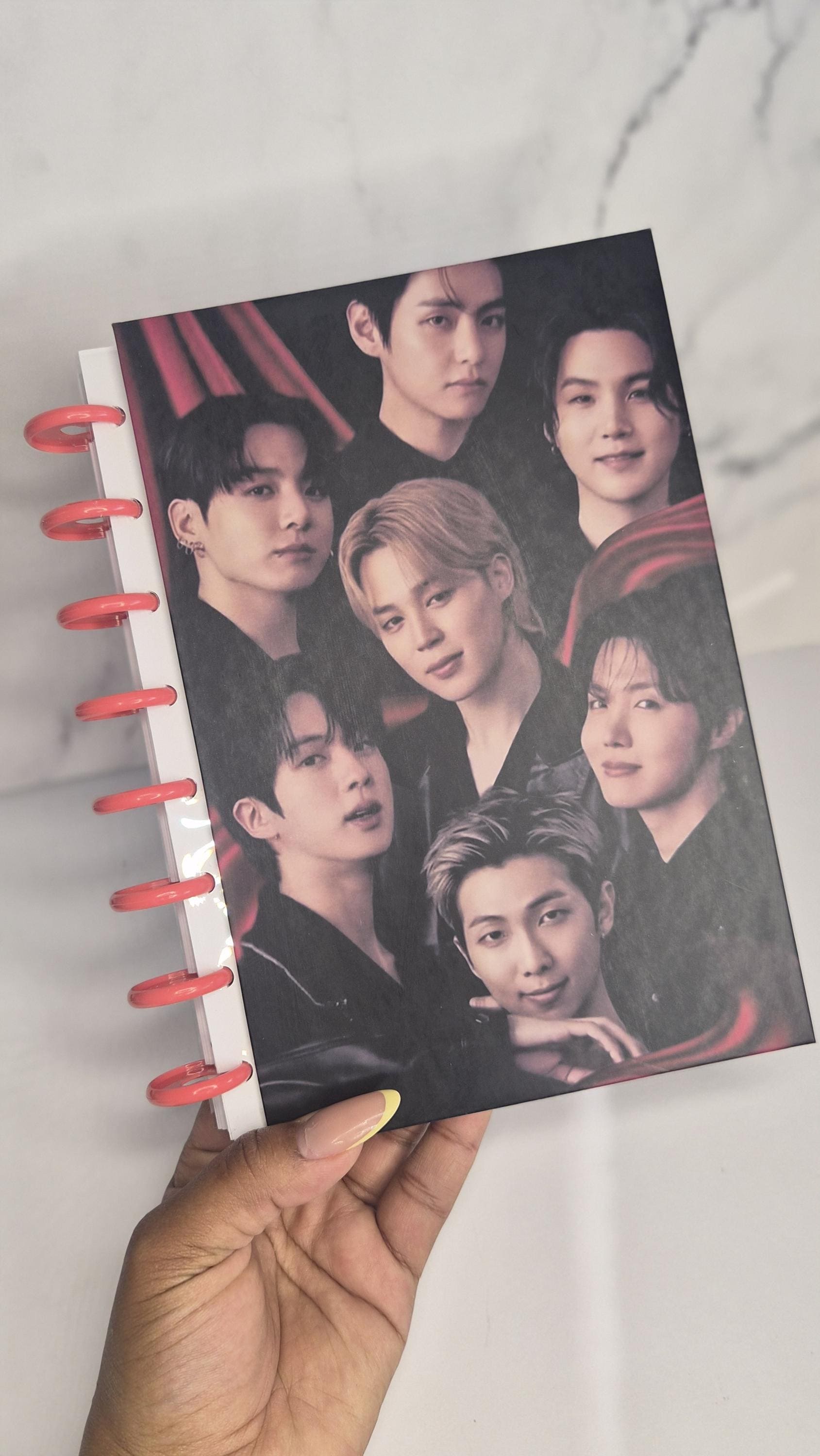 グクミン、ノート Bts Jimin Notebook - Etsy