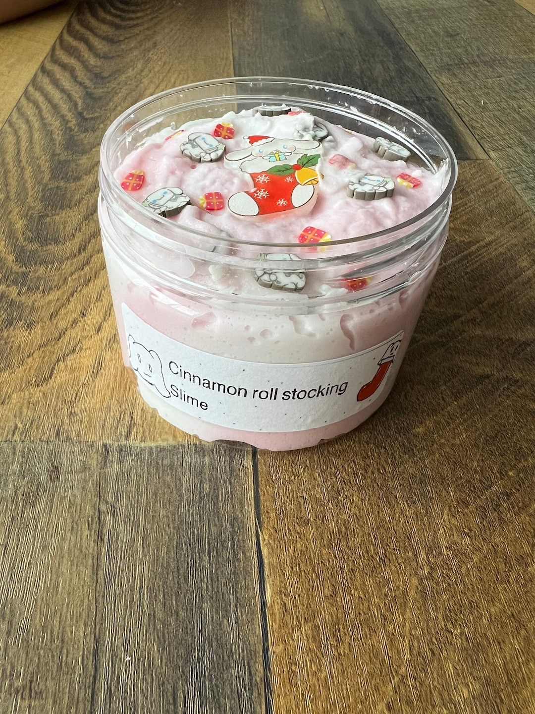 Cinnamon Roll Stocking Slime Etsy