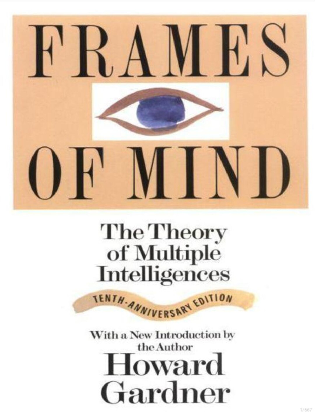 Mind Frame Without Rider Frames of Mind-the Theory of Multiple Intelligence - Etsy