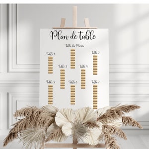 STICKERS - Mariage - Plan de Table