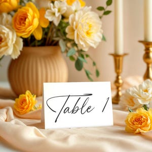 Sticker numéro de table mariage, baptême, anniversaire, fiançailles. Numéro personnalisé