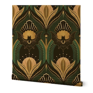 20er Jahre Maximalist Tapete von Spoonflower