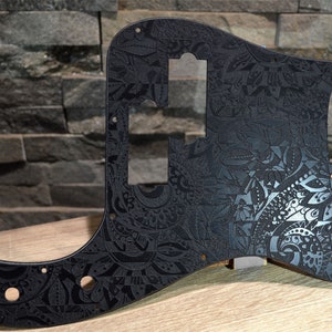 Custom psychedelic Standard P Bass Pickguard Precision Bass 13 hole Fits Fender USA